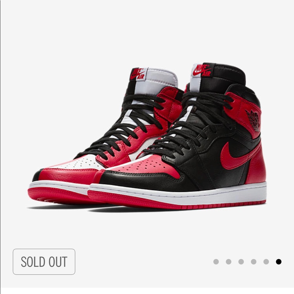 SOLD AIR JORDAN 1 RETRO HIGH OG "HOMAGE TO HOME” - Picture 1 of 8